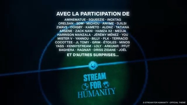 Vous n'allez pas être déçus de venir ! 👀 Prenez vos places et venez vivre ensemble le match caritatif qui clôturera ce Stream For Humanity 2