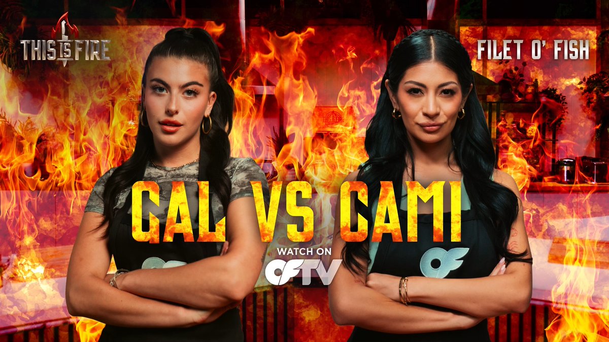 Fast food gets a gourmet glow-up 😋 Gal Ritchie vs. Cami Strella serve up fresh competition on #ThisIsFire! Watch FREE:
