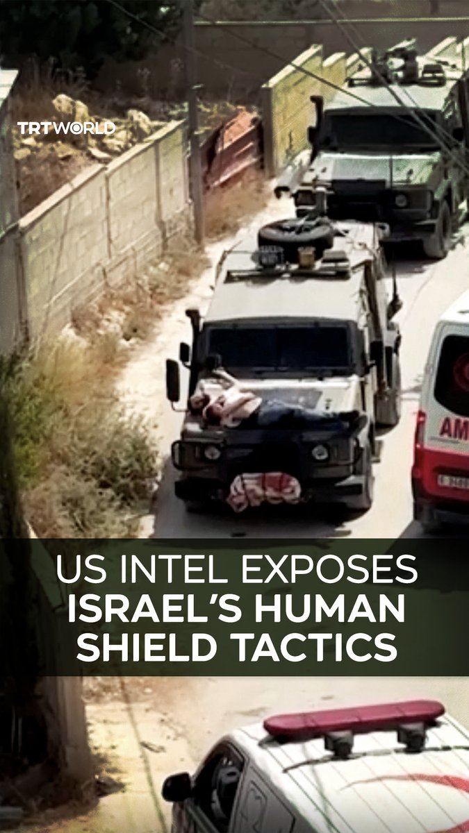 Recent US intelligence reveals Israeli officials discussed using Palestinians as human shields in Palestine’s Gaza and occupied West Bank, confirming previous reports of Israel committing this unlawful tactic, which constitutes a war crime