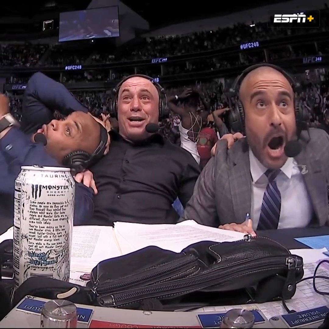 Reminder, Beneil Dariush is the author of that UFC commentary booth meme 😭