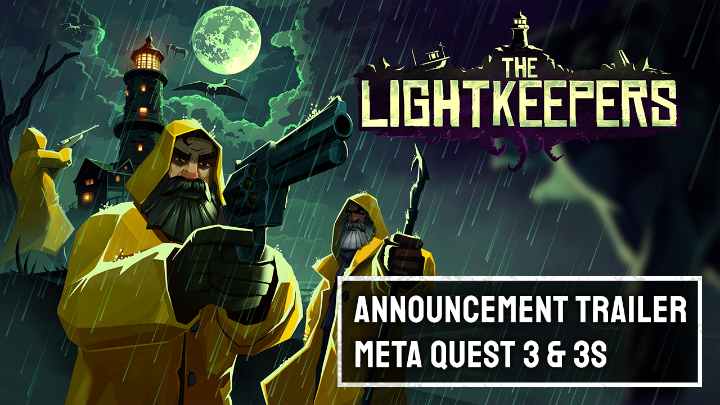 Step into the storm and take your place among The Lightkeepers! Brand new IP from @spectralgamesVR, coming to Meta Quest 3 and 3S in 2026. Explore craft and fight back as the night rises from the sea. Watch the announcement trailer now!