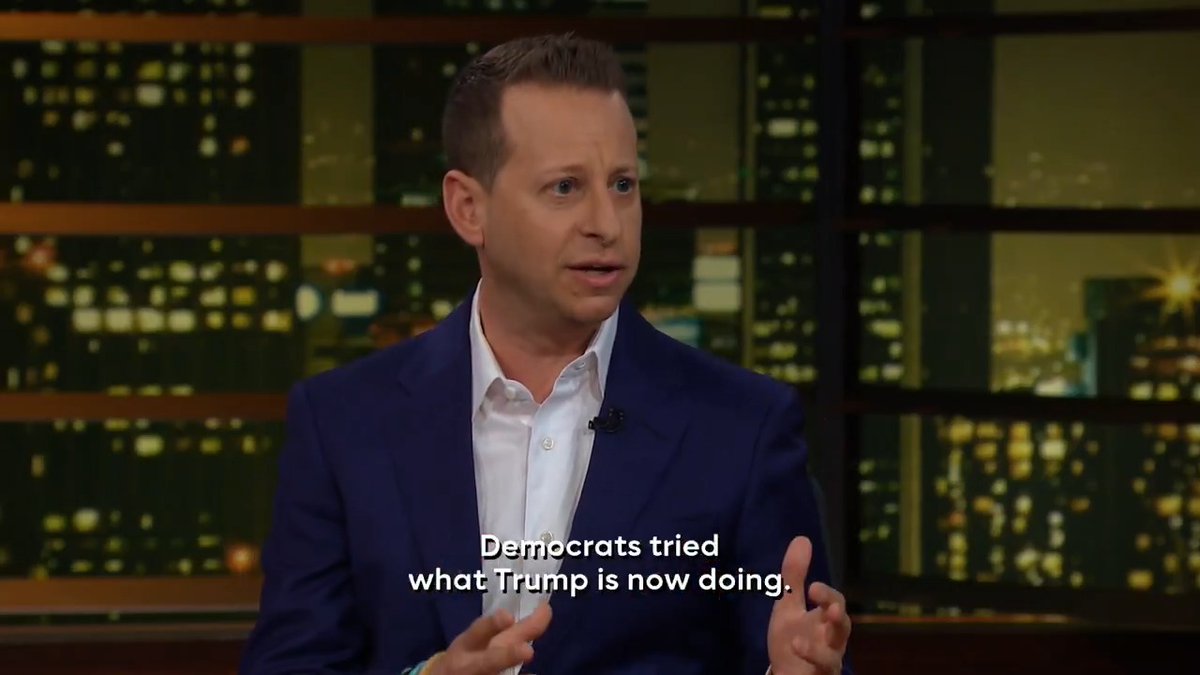 "Democrats tried what Trump is now doing. We told everybody for a year the economy was great...and people went to the store and got their bills and they saw that was bullshit." – Rep. Jared Moskowitz #RealTime