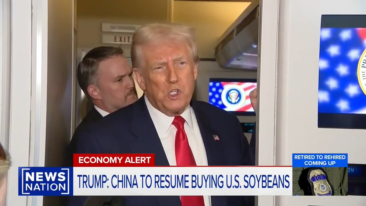 Host: Trump just a few weeks ago announced China agreed to end its boycott of US soybean exports. But now there are new signs that China might be wavering on breaking the trade standoff. Beijing has stalled its buying of US soybeans, and China is facing a glut of soybeans from Brazil, which are much cheaper there
