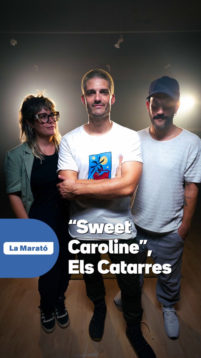 🎶Els Catarres se sumen al disc de La Marató amb aquesta versió tan especial de "Sweet Caroline" en català. Apuja el volum i gaudeix-la! 🔊💙 💿 Disponible a partir del 30 de novembre 🙌 Fes el teu donatiu amb Bizum al 33333 💪 Fes equip amb #LaMarató3Cat