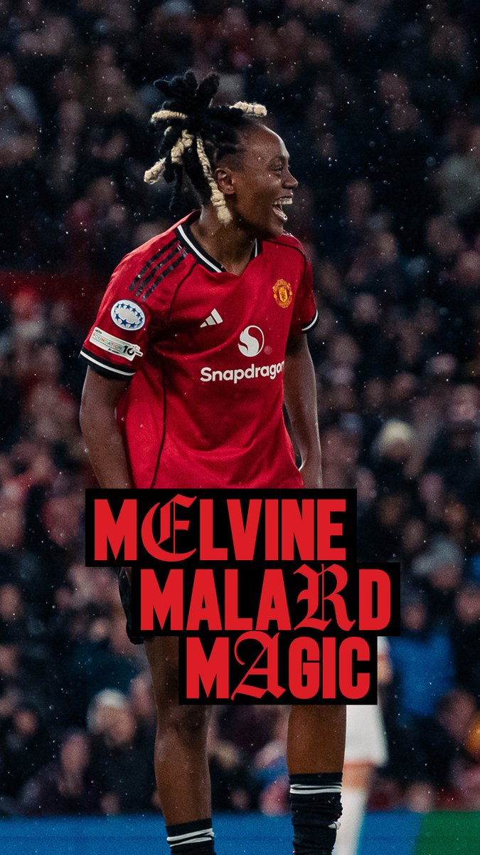 ๐ Melvine Malard opened the scoring as Manchester United Women continued our perfect start in the #UWCL ๐ฅ
