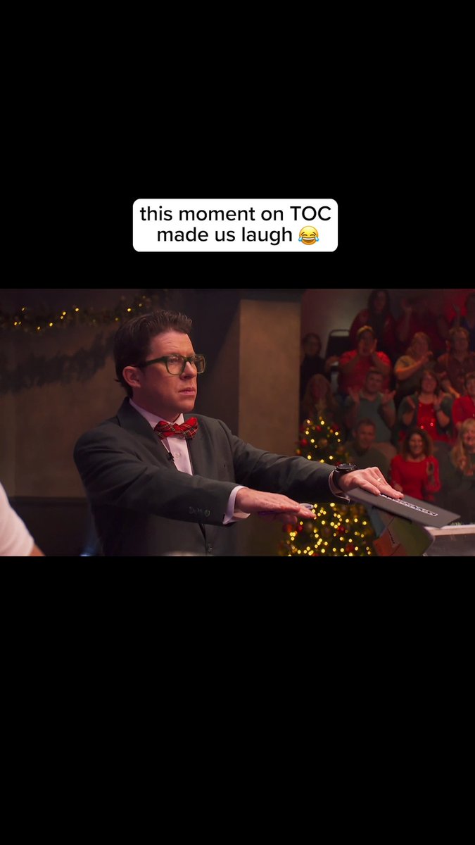 Leave it to @eatfellowhumans to do the Macarena in the middle of a cooking competition 👏 Watch a new episode of #TournamentOfChampions: All-Star Christmas Wednesday at 8|7c.