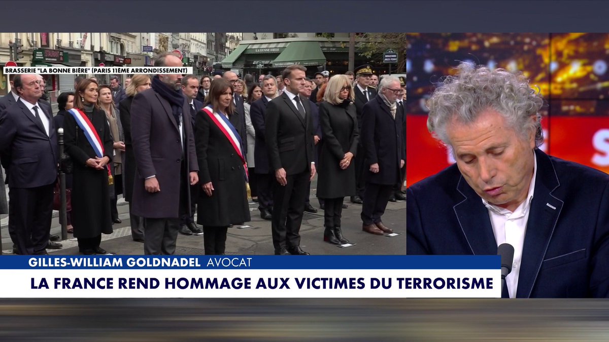 Gilles-William Goldnadel : «Il manque quelque chose au discours présidentiel. Il manquait le mot de l'ennemi. Il a survolé le problème, qui est majeur. Le plus grand respect qu'on doit à ses victimes, c'est que ça ne recommence plus.» #HDPros2