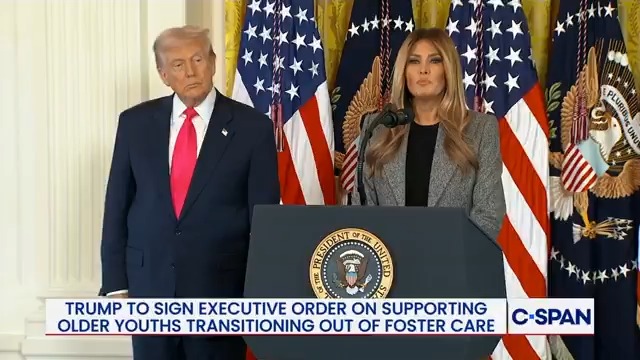 First Lady Meliania Trump First Lady Melania Trump: "Fostering the Future, a Be Best initiative, provides individuals from the foster care community with technology-based scholarships to attend colleges and universities"