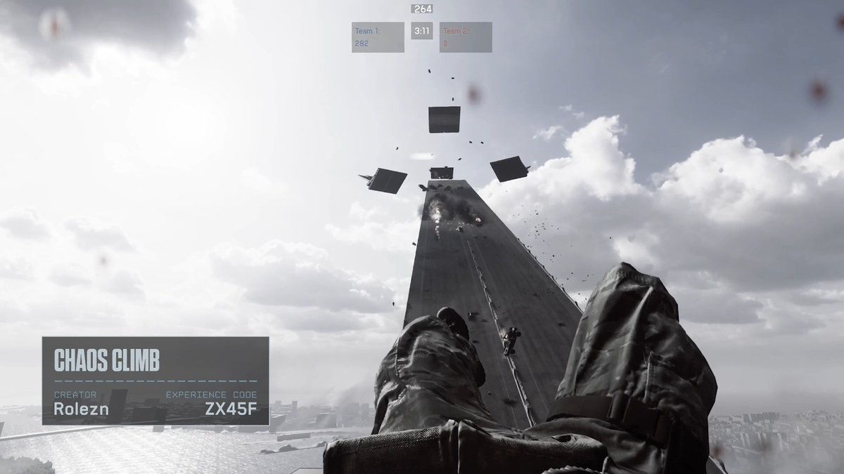 Can you make it to the top? 🧗 🏗️ Check out Chaos Climb in #Battlefield6 Portal: ZX45F