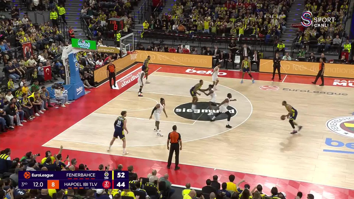 3. P | Fenerbahçe Beko Hapoel 54-44 Tel Aviv.