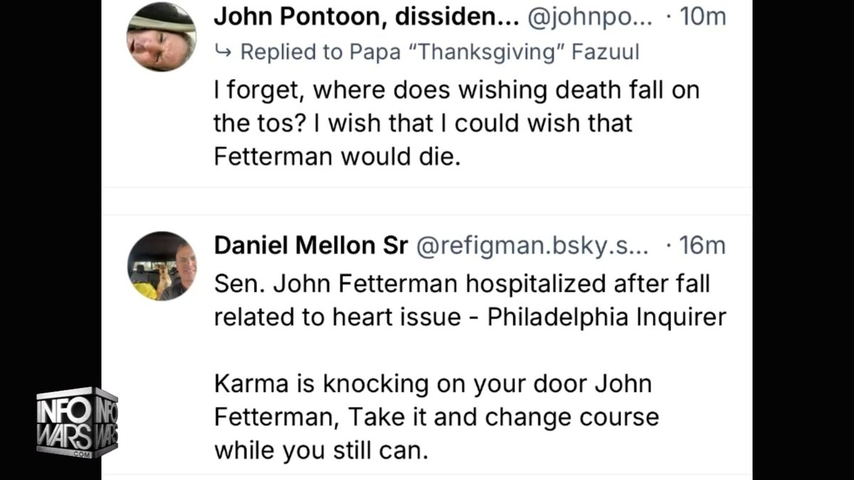 BREAKING: Leftists Celebrate Senator Fetterman's Collapse Due To Major Heart Problem ONE DAY After He Complained About The Left Being Totally Vicious &amp; Wishing For His Death!