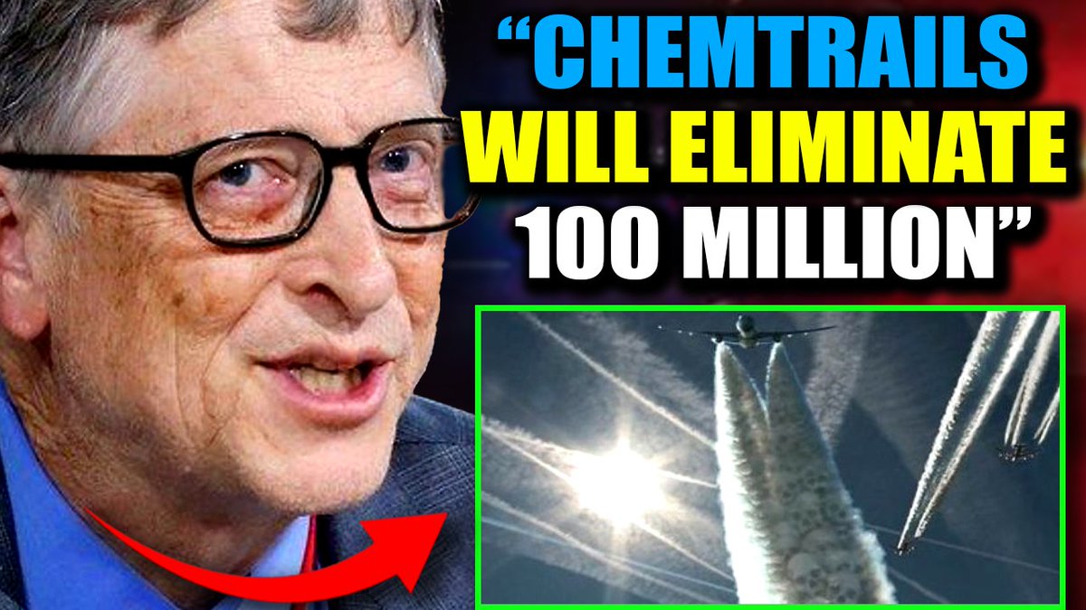 DoD Scientist: Bill Gates' Chemtrails Program Designed to Kill '100 Million Americans' by 2050 Gates Foundation insiders are exposing the endgame: reduce the population of the United States by 100 million souls by 2050. The COVID plandemic? That was just Bill Gates' opening act. And according to a DoD scientist, chemtrails played a role in dispersing the virus in 85 countries, allowing the elite to turn Earth into a prison planet.