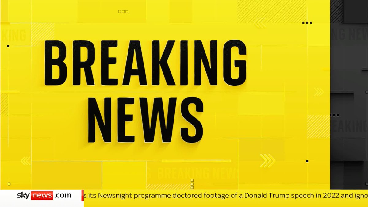 JUST IN: The BBC formally apologizes to Trump for selectively editing the President’s Jan. 6 speech