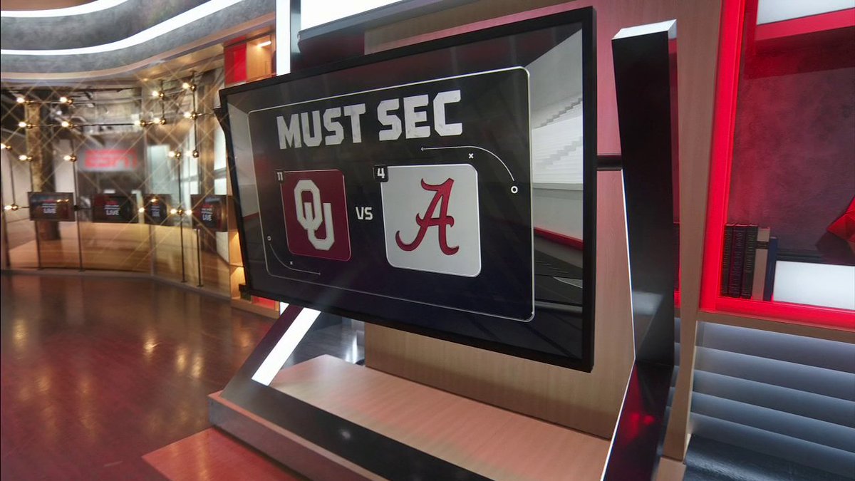Last year, Oklahoma held Alabama to just three points and upset the Tide in Norman. The Sooners look to repeat the victory this Saturday in Tuscaloosa 👀
