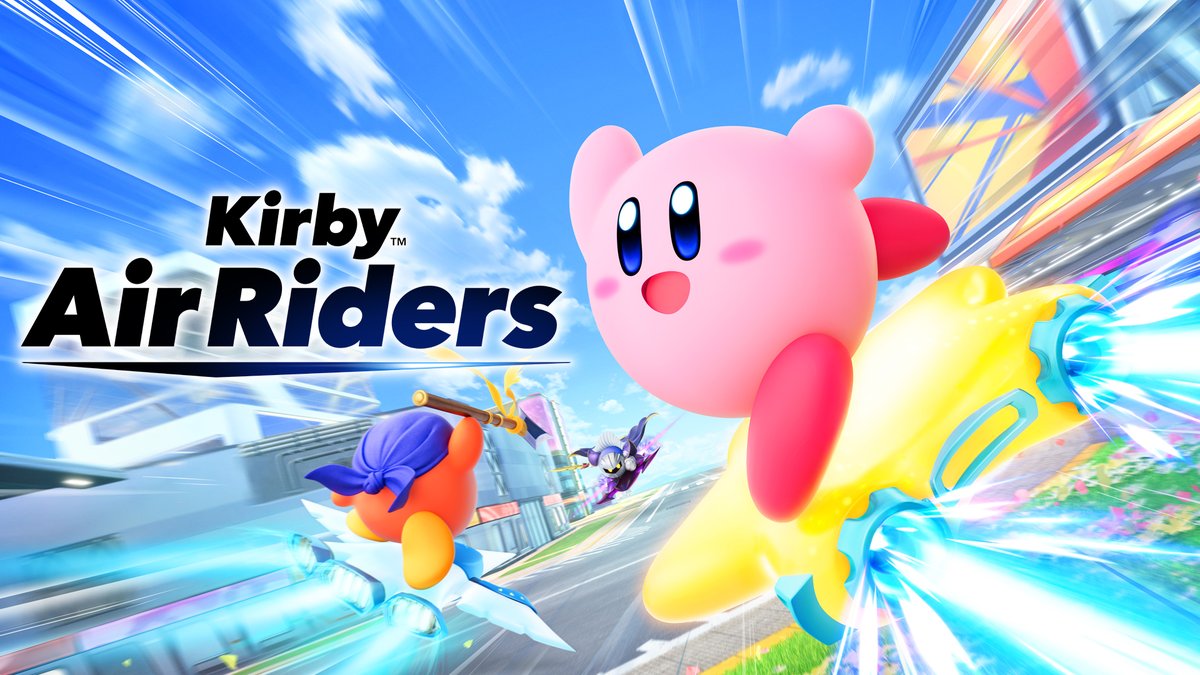 #KirbyAirRiders launches Nov 20 on #NintendoSwitch2! Pre-order now: