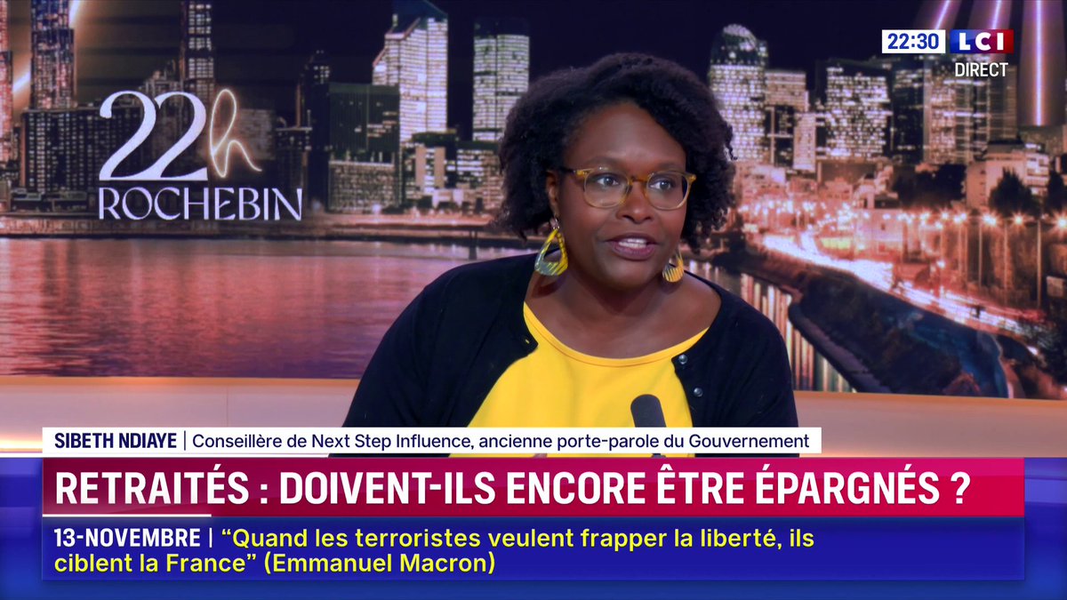 "On a des secteurs avec des métiers sous tension, pour pouvoir pourvoir ces secteurs-là, il faudra qu'on augmente les flux migratoires, mais on peut le faire de manière maîtrisée", Sibeth Ndiaye ▶️ Darius Rochebin