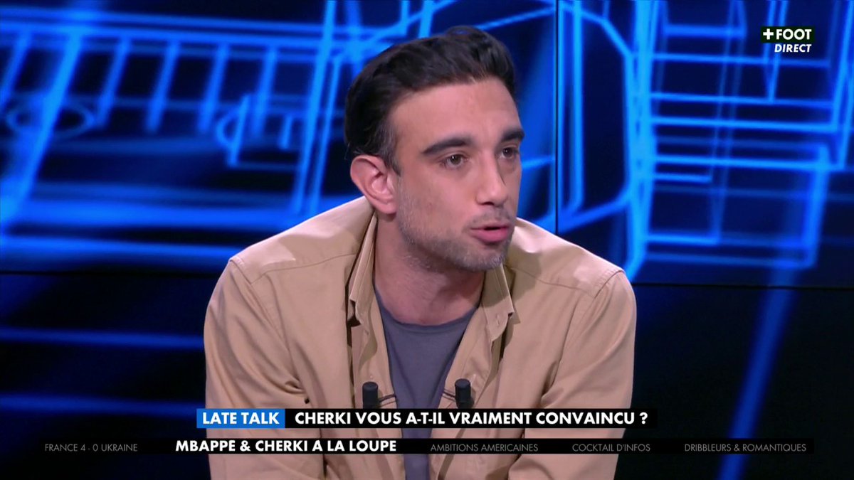 "Il peut faire des diffรฉrences sur un dribble mais il a besoin des autres pour combiner" ๐ Qu'avez-vous pensรฉ de la prestation de Rayan Cherki ce soir ? ๐ซ๐ท Le Late Football Club, en direct sur CANAL+FOOT ๐ฅ๏ธ
