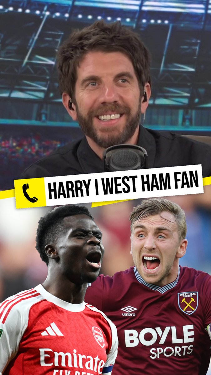 😡 "This debate infuriates me!" 😱 "Bowen is putting up the same if not better numbers!" Harry the West Ham fan called into Drive and insisted that Jarrod Bowen is better than Bukayo Saka 👀