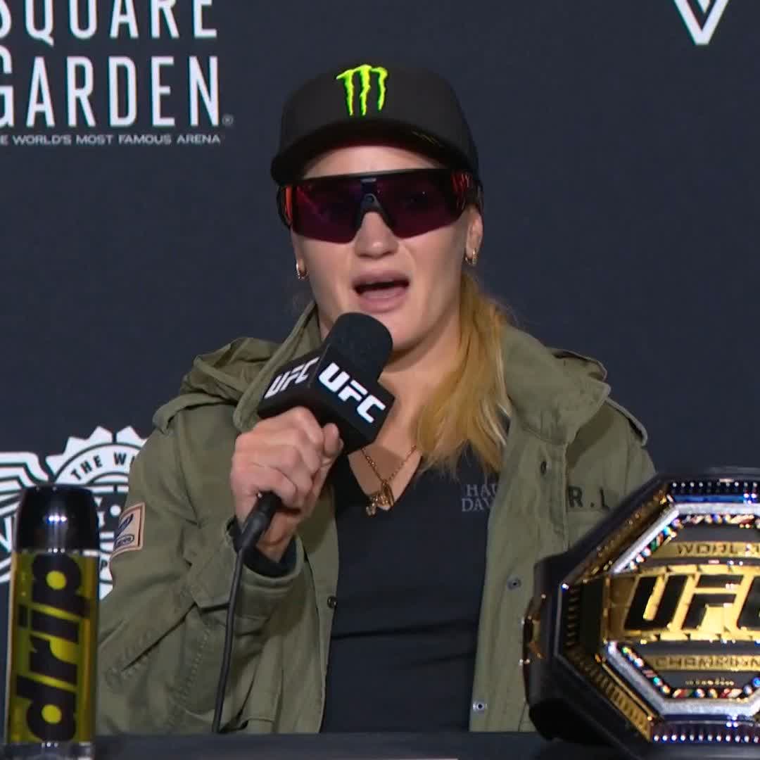 She'll have her skills on full display Saturday night 😮‍💨 [ Valentina The Bullet Shevchenko | #VeChain #UFC322 ]