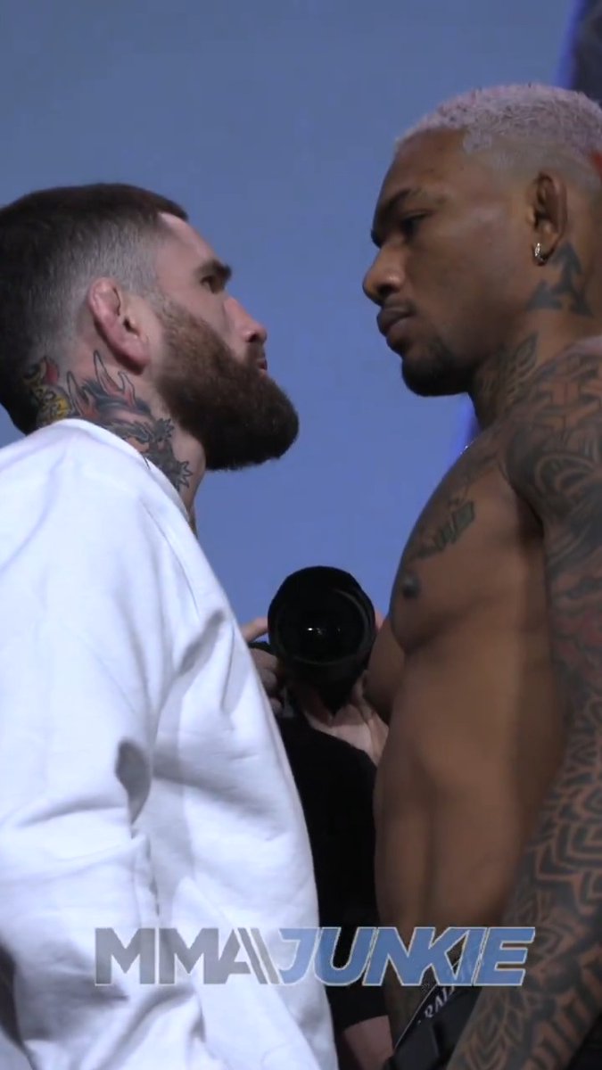 Michael Morales shed his fur coat for his first #UFC322 faceoff with Sean Brady.
