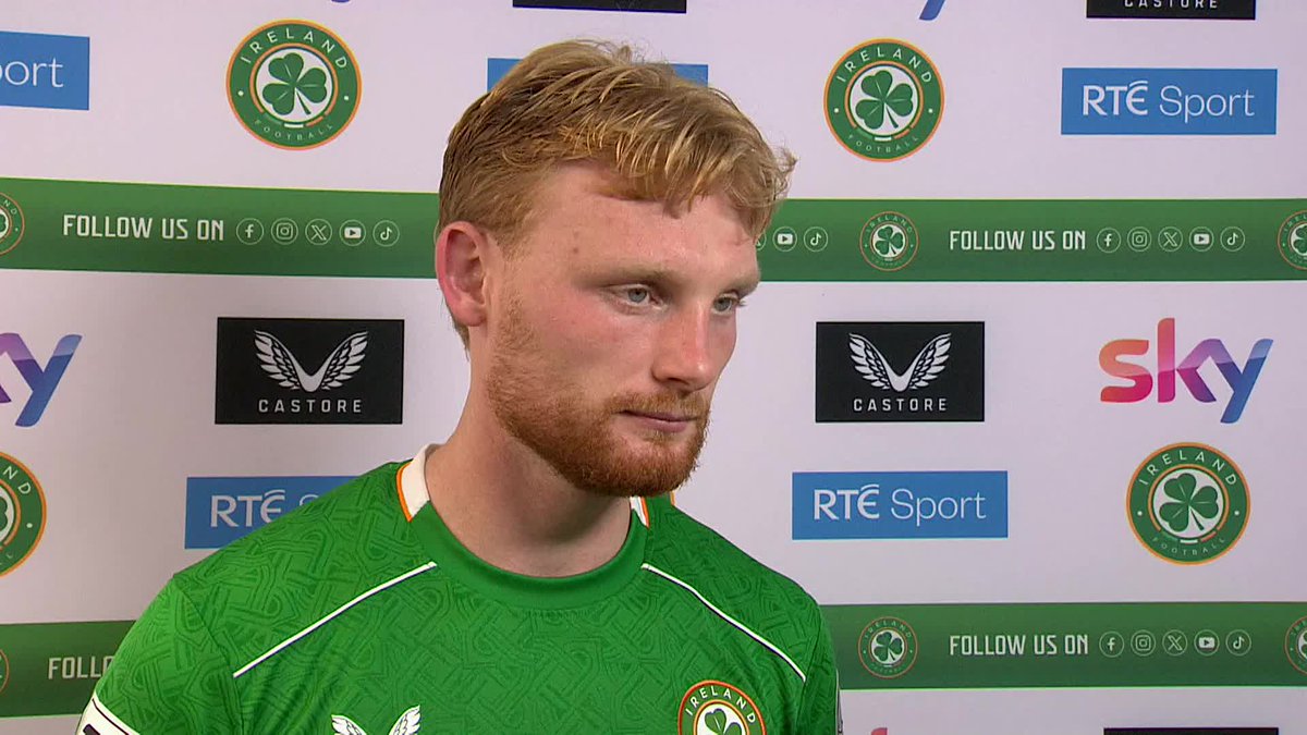 "I said I'd do it on the day and luckily I did!" Liam Scales spoke to RTÉ Sport's Tony O'Donoghue after the phenomenal win over Portugal. Watch Hungary v Republic of Ireland on Sunday on RTÉ2 and the RTÉ Player.