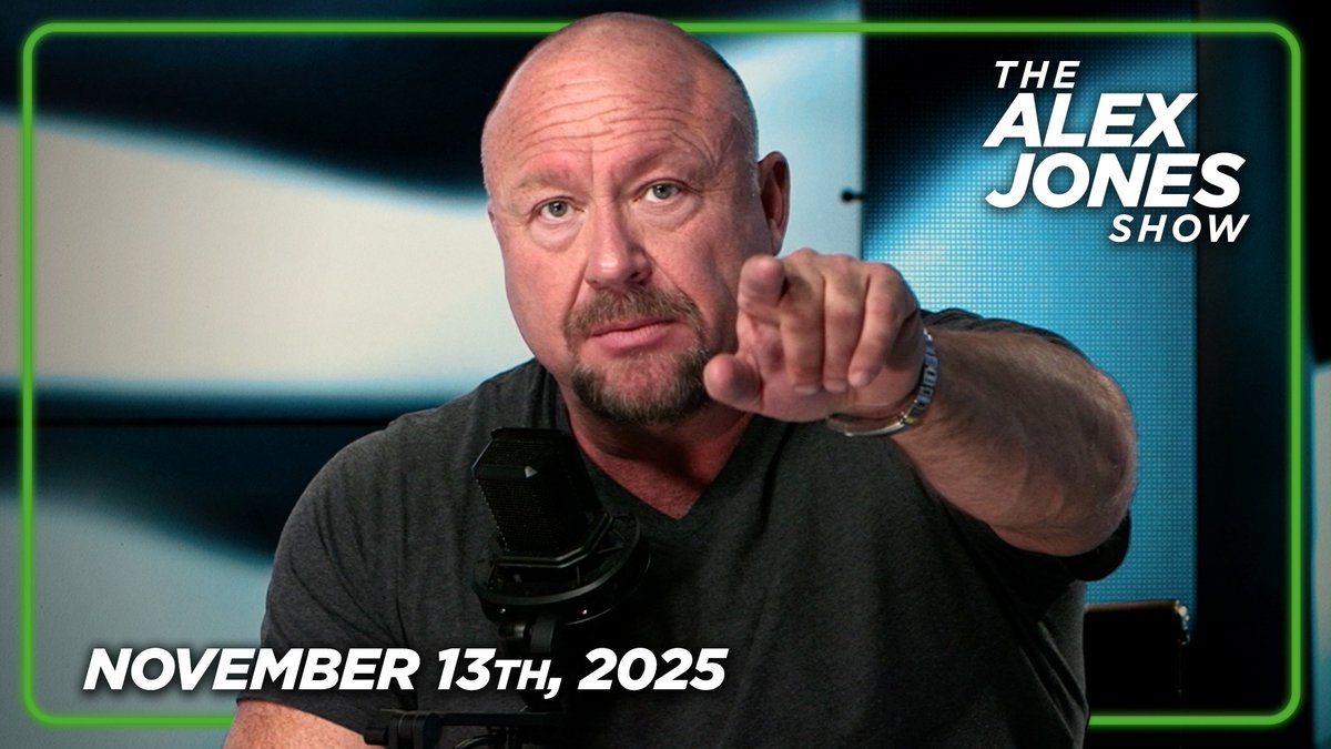 MUST-WATCH THURSDAY BROADCAST: House Releases More Epstein Files, Congressman Massie Warns FBI Is Targeting J6 Pipe Bomb Whistleblower, Trump Publicly Dismantles Obamacare, US Prepares To Strike Venezuela & MORE! PLUS, See Kash Patel's Girlfriend's Bizarre Anti-Free Speech Lawsuit Against Elijah Schaffer For Criticizing Israel! FINALLY, Alex Jones Does A Deep Dive On How Four Companies In Just 30 Years Have Created A Meat Packer Mafia In The US! MUST-WATCH/SHARE INFO! — FULL SHOW 11/13/25