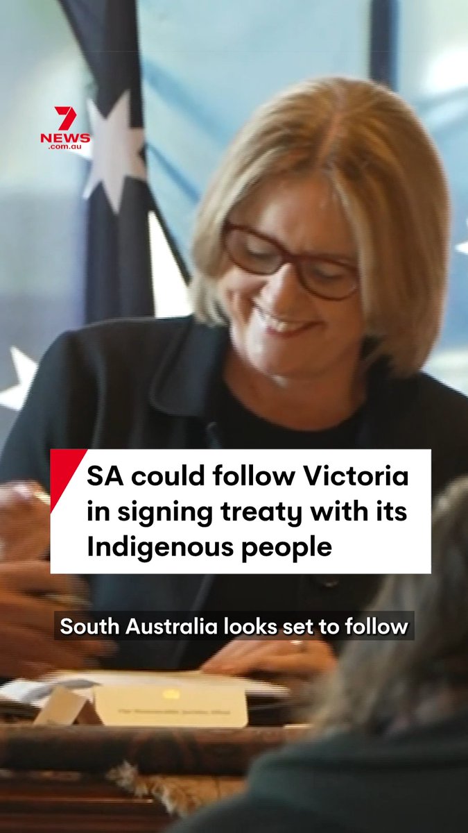 South Australia looks set to follow Victoria's lead in establishing a treaty with its Indigenous people after the state's Deputy Premier voicing his support for it. #treaty #Victoria #SouthAustralia #premier #news