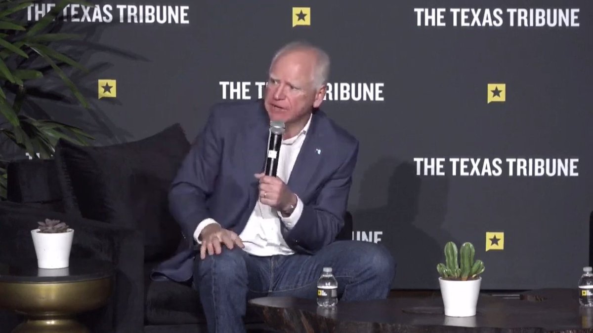 Tampon Tim Walz calls Minnesota's old state flag - which he used throughout his first term - "racist." WALZ: "We had a racist flag, so we got a new flag in Minnesota."