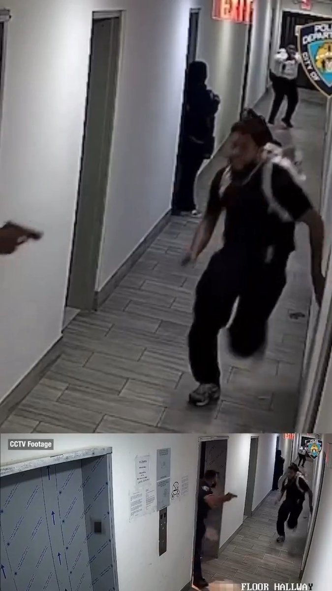 On October 9th at 10:16pm NYPD officers responded to 1015 East Gun Hill Road in the Bronx to apprehend Antonio Morales (18), who was wanted for strong armed robbery. While talking with officers outside the door, Mr. Morales fired multiple rounds inside his residence. Morales then opened the door and attempted to run. Female officer Santiago fired two rounds at Mr. Morales as he fled... 👀 #CityLife #NYPD #crime #cops #WTF #FAFO #fail #police #urban #Bronx #NewYork #NYC #democrats