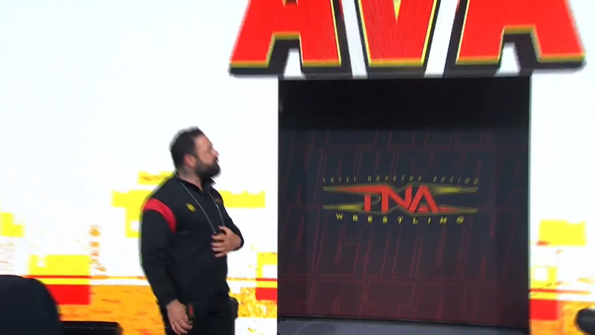 The #WWENXT General Manager A V A has stepped into the iMPACT! Zone WITH Arianna Grace! Santino Marella WATCH #TNAiMPACT LIVE on TNA+: