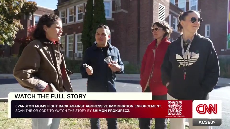 "Stand up, use your body, use your privilege": Suburban moms in Illinois are standing up to Border Patrol with whistles and phones. CNN's Shimon Prokupecz has their story.