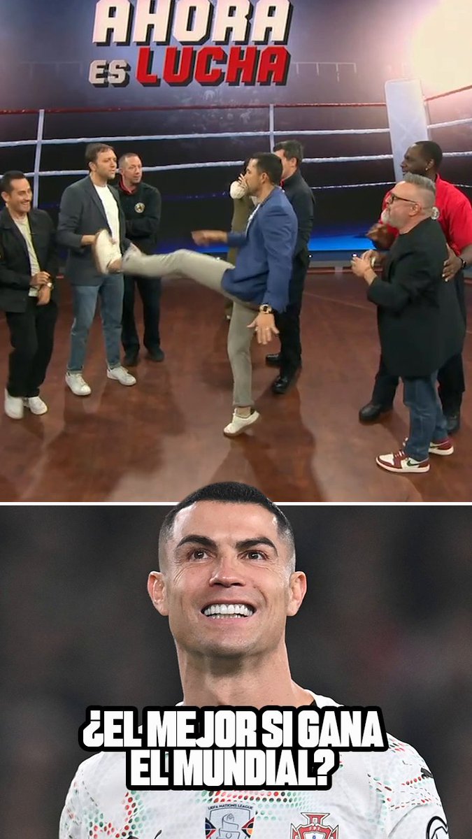 "¿SE CONVIERTE CR7 EN EL MEJOR JUGADOR DE LA HISTORIA SI GANA EL MUNDIAL?" ¡Se puso intenso el debate! 🥊 👀