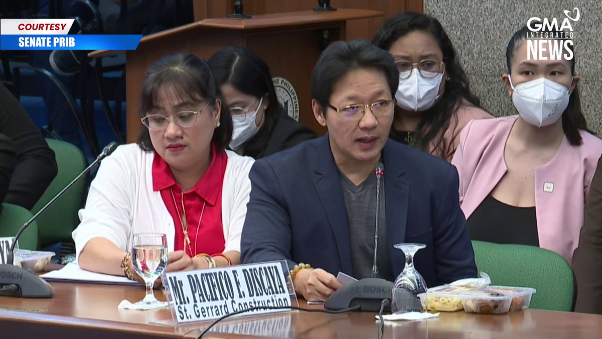 PANOORIN: Habang pinapangalanan ni Curlee Discaya ang ilang kongresista at opisyal na nakalista sa ledger na umano’y naglalaman ng mga “commitment” o kickback kaugnay ng flood control projects, nagkainitan sina Sen. Rodante Marcoleta at Prosecutor General Richard Fadullon tungkol sa Witness Protection Program para sa mga Discaya. Samantala, isinaad naman ni Sarah Discaya na hindi raw nakatanggap ng kahit anong proteksyon ang kanilang pamilya. Panoorin ang buong video. Panoorin ang livestream: ⁦