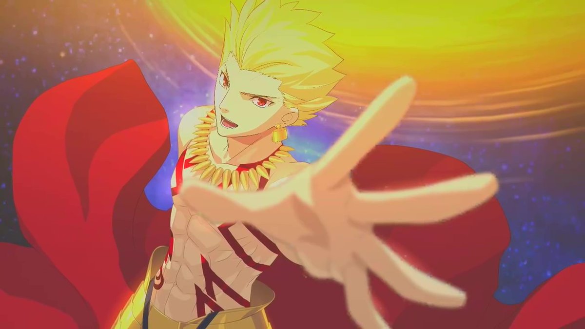 『FGO』冠位戴冠戦:Archerの冠位英霊は“ギルガメッシュ・ネイキッド”! 宝具は「原初切開く創世の鏃(ウトゥ・ドゥルアンキ)」です。