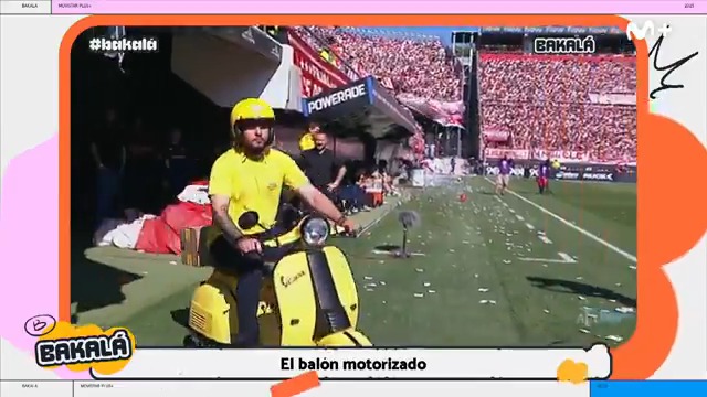 Pediste una hamburguesa y te trajeron el balón del Superclásico 🤷♂️. #Bakalá