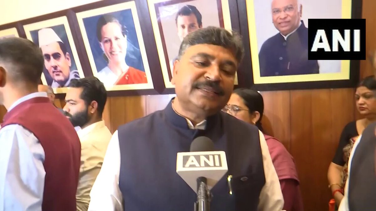 #WATCH | Jaipur: On Congress candidate Pramod Jain 'Bhaya' winning in Anta Assembly by-election, LoP in the Rajasthan Assembly and Congress leader Tika Ram Jully says, "I would like to first acknowledge the people of this state, our senior leaders and our workers for their collective efforts. This victory is the result of the combined efforts of the schemes of our previous government and the policies of the Congress party..." On NDA crossing the majority mark in Bihar, he says, "The Bihar elections have yielded unexpected results. We will conduct a full analysis and then share it..."
