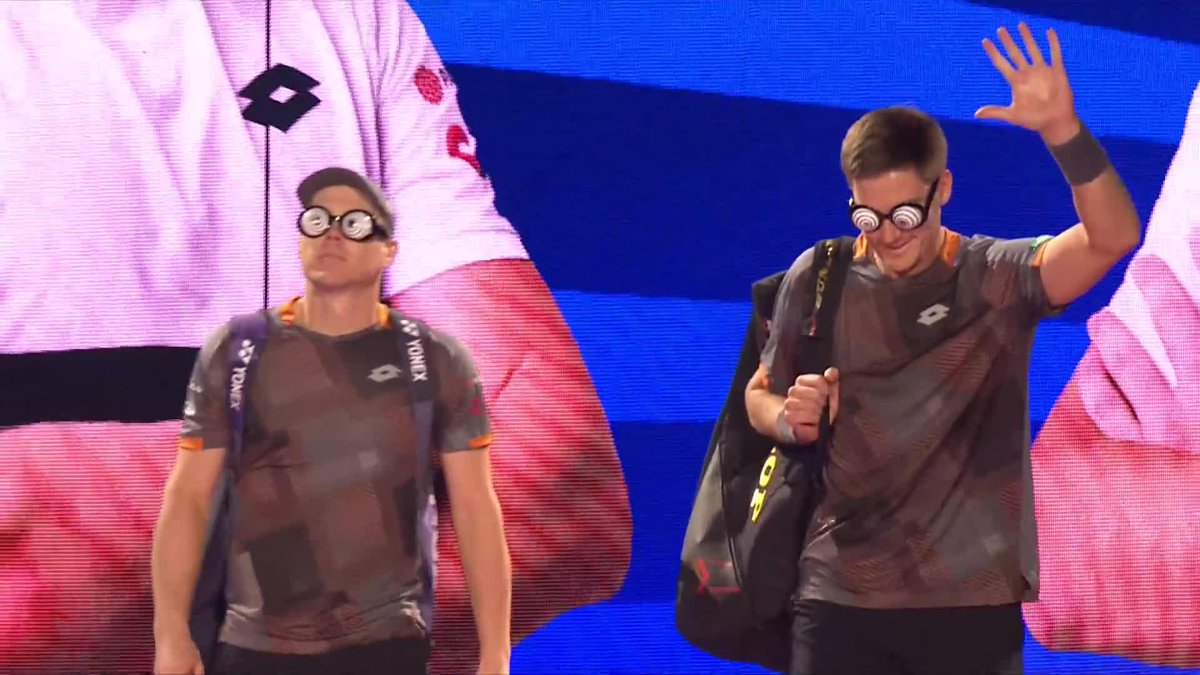 There's two types of people... 😎🤣 #NittoATPFinals