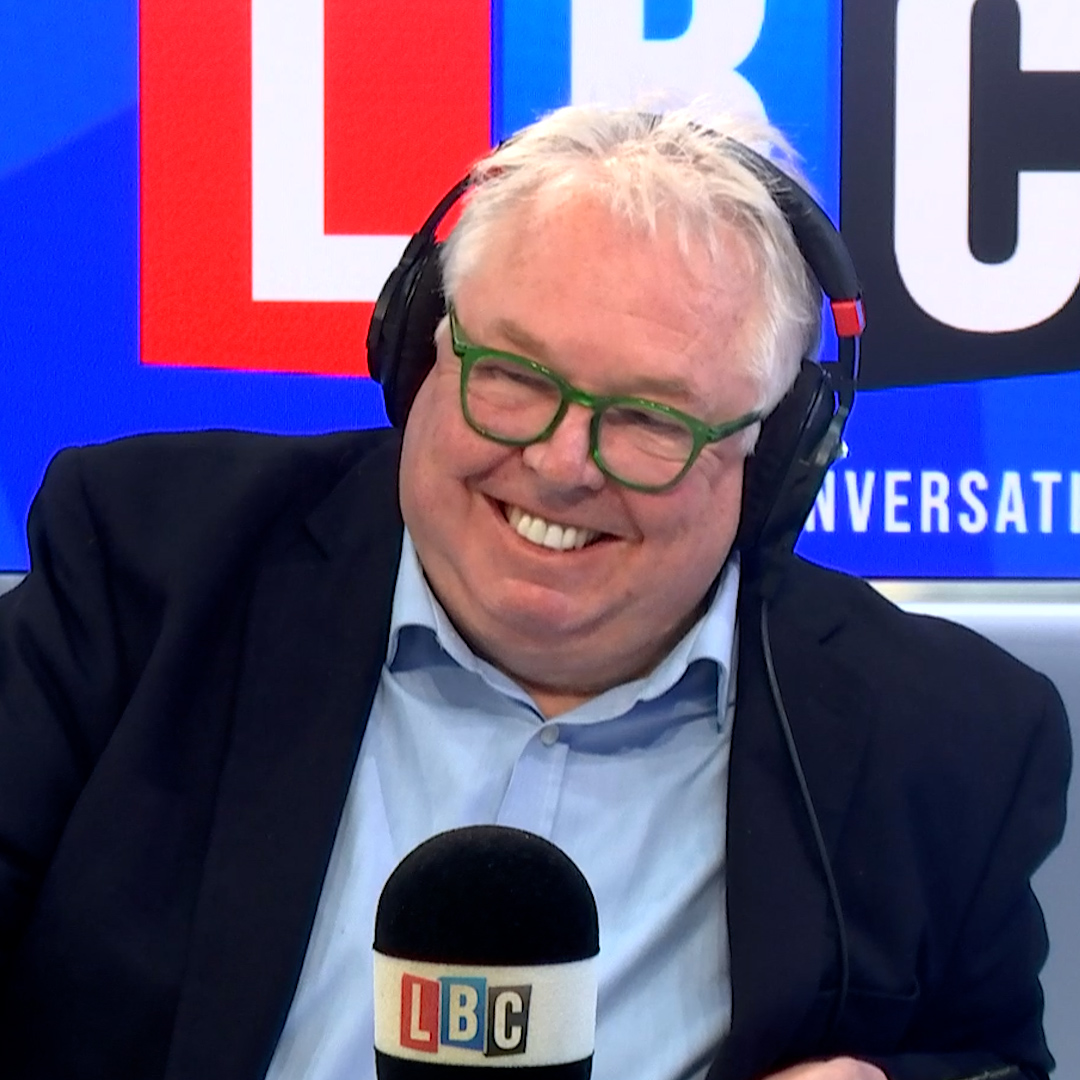 'The weather's nice, it's an ideal place, there's no way to get off...' Nick Ferrari hears caller Mark's unique plan to solve the migrant crisis...