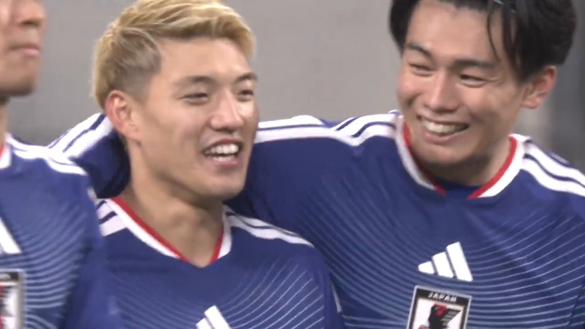 🏆キリンチャレンジカップ2025 🇯🇵 #サッカー日本代表 vs ガーナ🇬🇭 #堂安律 が狙い澄ましたシュートを決め、追加点を奪う⚽ ただいま🎥地上波 #TBS 系列で生中継🔥 #Tver でもライブ配信中⚡️ #最高の景色を #SAMURAIBLUE #jfa #daihyo