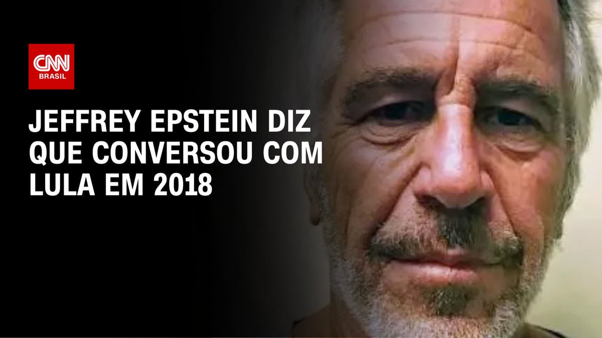 Epstein afirmou em e-mail que conversou com Lula por telefone em 2018; assista #CNNNovoDia