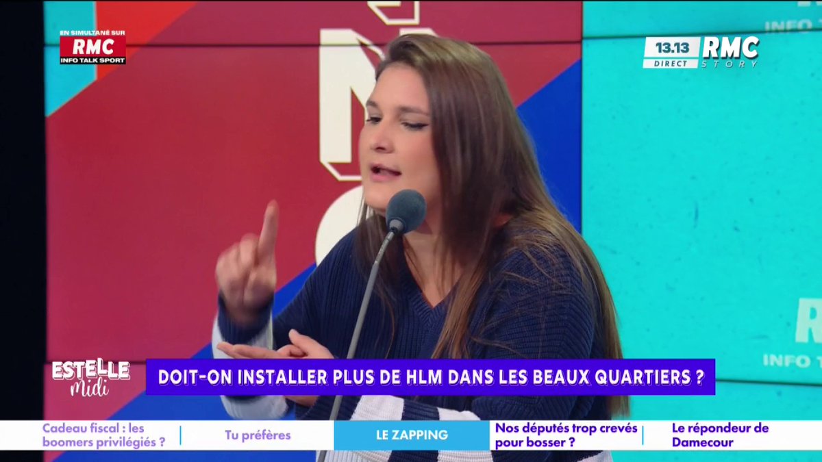 🏢 Doit-on installer plus de HLM dans les beaux quartiers ? 🎙️ Juliette Briens : "Je rigole... Ils ont voté quoi dans le 4e ? PS... Bah assumez maintenant ! Les bobos votent pour la mixité sociale mais ils ne la supportent pas donc ils vont partir !" #EstelleMidi