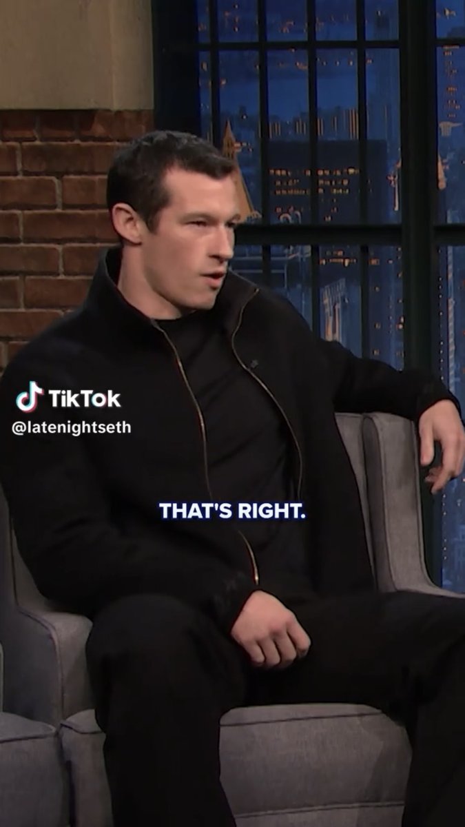 📹 | Callum Turner talks to Seth Meyers about when he and DUA LIPA first starting dating and she did the Day Drinking with Seth Myers segment “She texted me the next day saying ‘I got white girl wasted with Seth Myers last night’”