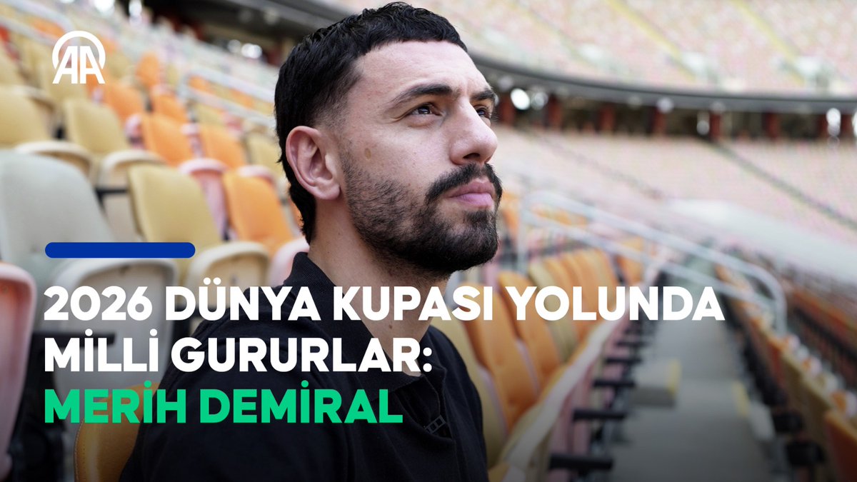 🇹🇷 Milli takım günleri, 🏆 Dünya Kupası için düşündükleri, 🇸🇦 Suudi Arabistan'daki hayatı... 🎙️ "2026 Dünya Kupası Yolunda Milli Gururlar" projesinin ilk konuğu olan Merih Demiral, Cidde'de AA'ya özel açıklamalarda bulundu. TROY'nin katkılarıyla