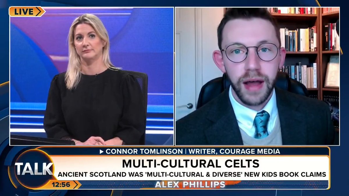 🚨"It's rewriting our history. A particularly insidious gaslighting attempt." Ancient people living in Scotland have been depicted as black in a new children's book to show kids the "multicultural and diverse" origins of the country. Alex Phillips