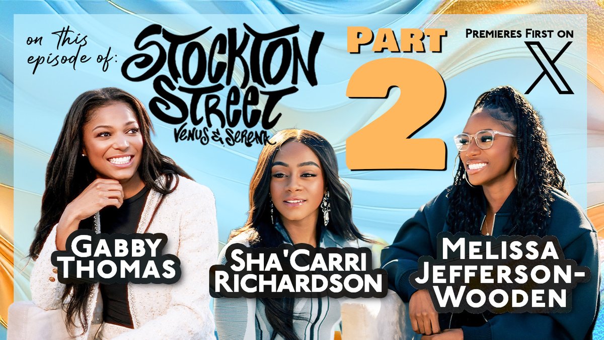 On Part 2 of Greatness, Melissa Jefferson-Wooden, OLY. and Sha’Carri Richardson keep the conversation flowing with Venus Williams and I. We dig into staying up on the best gossip, turning the track into a runway, and claiming ownership in the business of sport.