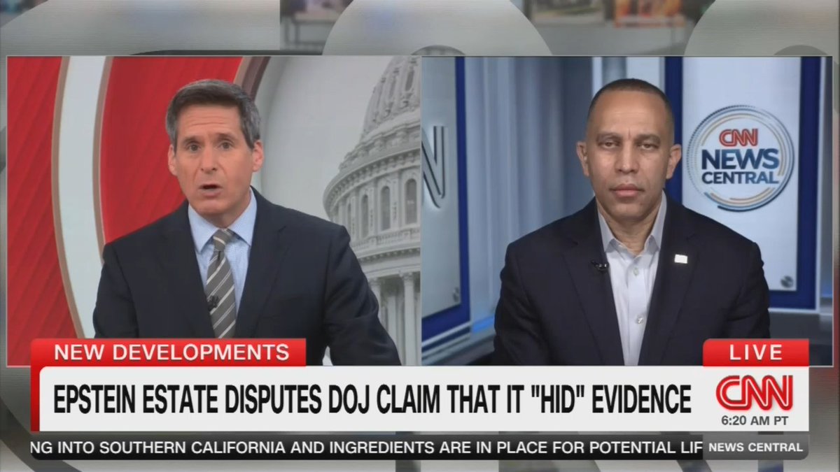 Leader Jeffries: Democrats in the House will strongly support the Epstein legislation. It's been far too long that this information has been hidden from the American people. Rather than focus on trying to make life better for the American people, Donald Trump and his folks have spent this week pressuring Republicans not to back the effort to release these files