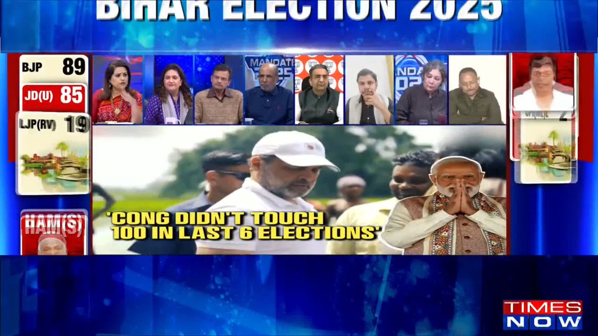 NDA's 'TsuNa-Ni' Sweeps Bihar Taking the Yadav and Muslim vote for granted has cost the Mahagathbandhan dearly...: Smita Prakash Mahagathbandhan had no narrative...: Saba Naqvi @TheNewshour | @NavikaKumar #Nov14WithTimesNow