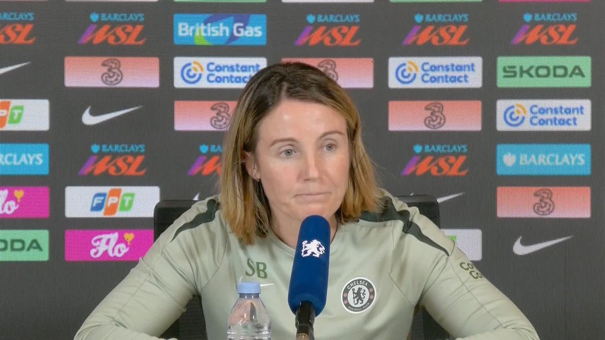 'We'll see if we can see her before the end of the year, but not sure' 🤕 Chelsea Head Coach Sonia Bompastor provides an update on Hannah Hampton 🔵