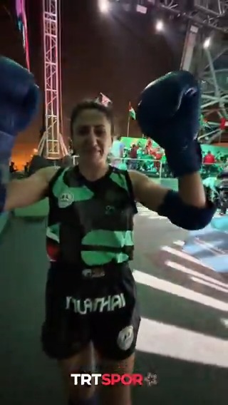 🗣️ "4 aydır annemi görmüyorum o yüzden bu şampiyonluğumu anneme armağan ediyorum." 🥊 Bediha Taçyıldız Şahin'den altın madalya sonrası duygu yüklü mesaj. 🥹 #TRTSporDijital