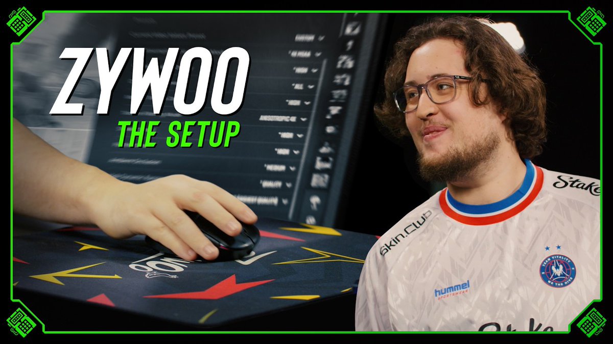 How ZywOo sets up in 2025 👀 From mouse sensitivity to monitor settings he revealed EVERYTHING with to Chad Burchill ⚙️